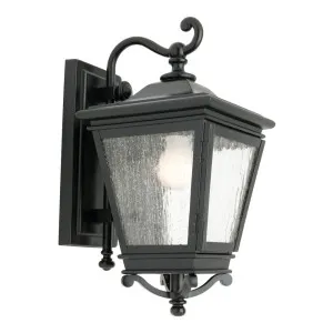 Nottingham 1 Light External Wall Light Black by Cougar, a Wall Lighting for sale on Style Sourcebook