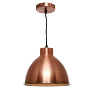 Dome 1 Light Pendant Light Copper by Cougar, a Pendant Lighting for sale on Style Sourcebook