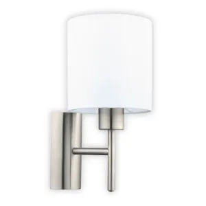 Eglo Pasteri Wall Light (E27) White by Eglo, a Wall Lighting for sale on Style Sourcebook