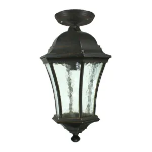 Lode Strand Antique Bronze Under Eave Light IP44 Medium by Lode International, a Outdoor Lighting for sale on Style Sourcebook