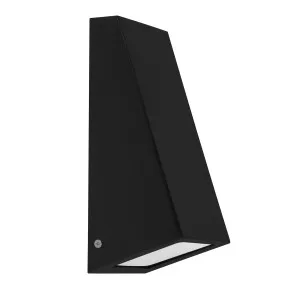 Liptor Tri-Colour 160mm Surface Mounted LED Wall Wedge Light 12V Black by Havit, a Outdoor Lighting for sale on Style Sourcebook