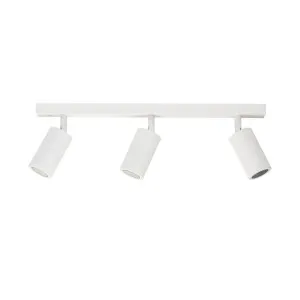 White Tivah LED GU10 Bar Light 3 Light Tri-Colour by Havit, a Outdoor Lighting for sale on Style Sourcebook