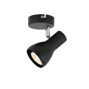 Telbix Matte Black Curtis Adjustable Spot Light (GU10) 1 Light by Telbix, a Spotlights for sale on Style Sourcebook