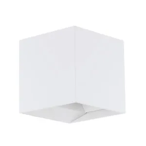 Eglo Calpino IP54 Outdoor LED Wall Light White by Eglo, a Outdoor Lighting for sale on Style Sourcebook