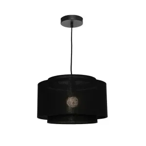 Cougar Bern Black 1 Light Pendant Medium by Cougar, a Pendant Lighting for sale on Style Sourcebook