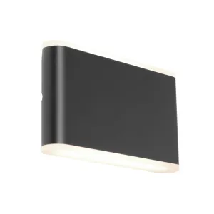 Cougar Madera Exterior LED Wall Light IP54 Black by Cougar, a LED Lighting for sale on Style Sourcebook