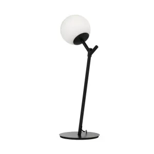 Telbix Ohh Table Lamp (E27) Black by Telbix, a Table & Bedside Lamps for sale on Style Sourcebook