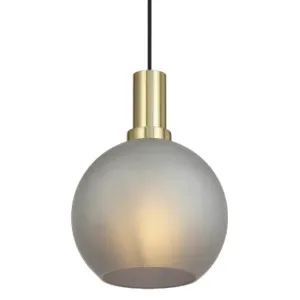 Telbix Patino Small Glass Pendant (E27) Smoke by Telbix, a Pendant Lighting for sale on Style Sourcebook