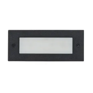 Bata CCT Tri Colour 6W LED Brick Light IP54 12V Black by Havit, a Outdoor Lighting for sale on Style Sourcebook