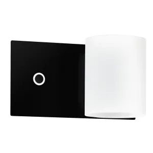 Eglo Pacao Touch Dimmable 5W LED Wall Light Black by Eglo, a LED Lighting for sale on Style Sourcebook