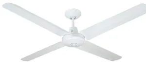 Typhoon Mach 3 White Metal Ceiling Fan 52" - 1320mm by Hunter Pacific, a Ceiling Fans for sale on Style Sourcebook