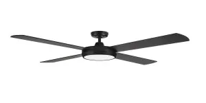 Brilliant Tempest Supreme 52" Timber Ceiling Fan with Dimmable CCT LED Light Black by Brilliant, a Ceiling Fans for sale on Style Sourcebook