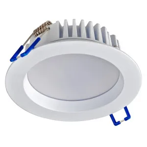 Atom 12W LED Tricolour Dimmable High Output Fixed Downlight IP44 White by Atom Lighting, a LED Lighting for sale on Style Sourcebook