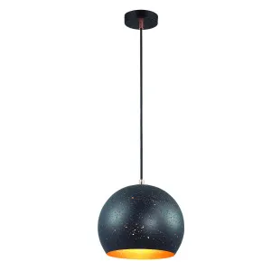 Evertop Black Pendant Light Small Dome by Evertop, a Pendant Lighting for sale on Style Sourcebook