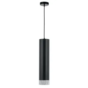 Telbix Dakota Warm White 5W 3000K LED Dimmable Pendant Light Black / Marble by Telbix, a Pendant Lighting for sale on Style Sourcebook