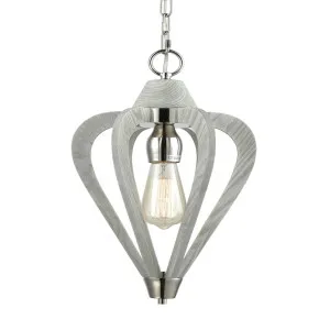 CLA Senorita Winter Moss Wood Pendant With E27 Light Small by Compact Lamps Australia, a Pendant Lighting for sale on Style Sourcebook