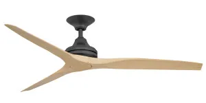 ThreeSixty Spitfire 2 60" Polymer Blade with Black Motor Ceiling Fan Natural Blade by ThreeSixty, a Ceiling Fans for sale on Style Sourcebook