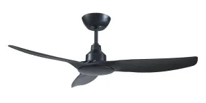 Ventair Skyfan 48" (1200mm) 3 Blade DC Ceiling Fan and Remote Black by Ventair, a Ceiling Fans for sale on Style Sourcebook