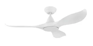 Eglo Noosa 46" 3 Blade DC Indoor/Outdoor Ceiling Fan Matte White by Eglo, a Ceiling Fans for sale on Style Sourcebook