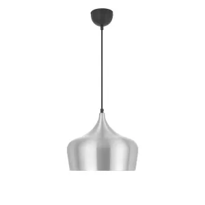 Telbix Polk Brushed Aluminium Shade Pendant Light (E27) Medium by Telbix, a Pendant Lighting for sale on Style Sourcebook