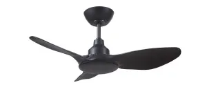 Ventair Skyfan 36" (900mm) 3 Blade DC Ceiling Fan and Remote Black by Ventair, a Ceiling Fans for sale on Style Sourcebook