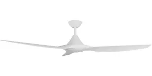 Calibo Smart CloudFan 60" (1520mm) ABS DC Ceiling Cloud Fan with 20W CCT LED Light and Remote White by Calibo, a Ceiling Fans for sale on Style Sourcebook