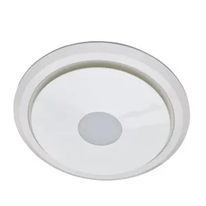 Ventair White Olson Round Exhaust Fan with 10W LED Light Small by Ventair, a Exhaust Fans for sale on Style Sourcebook