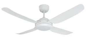 Ventair Spinika II 48" CCT LED Light Indoor/Outdoor Ceiling Fan White by Ventair, a Ceiling Fans for sale on Style Sourcebook