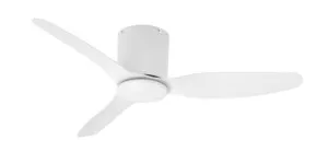 Fanco Studio 48" (1220mm) Low Profile ABS Blade DC Ceiling Fan With Wall Control White by Fanco, a Ceiling Fans for sale on Style Sourcebook