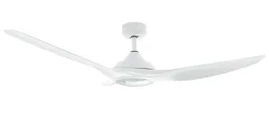 Vencha Raven 64" DC Ceiling Fan with 24W LED Light White by Vencha, a Ceiling Fans for sale on Style Sourcebook