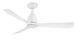 ThreeSixty Kute 44" Indoor/Outdoor DC Ceiling Fan White by ThreeSixty, a Ceiling Fans for sale on Style Sourcebook