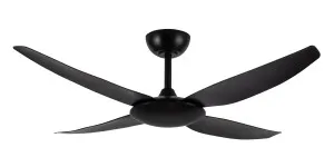 Brilliant Amari 52" (1320mm) Indoor/Outdoor Coastal Ceiling Fan and Remote Black by Brilliant, a Ceiling Fans for sale on Style Sourcebook