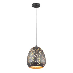 Evertop Black Speckled Pendant Light (E27) Bell by Evertop, a Pendant Lighting for sale on Style Sourcebook