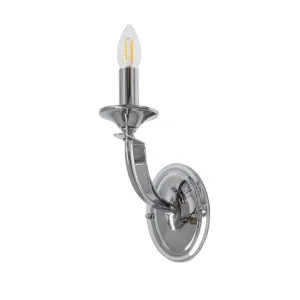 Chrome Fiorentino Hoodshire Wall Light (E14) 1 Light by Fiorentino, a Spotlights for sale on Style Sourcebook