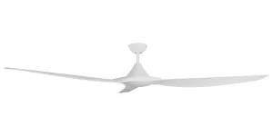 Calibo Smart CloudFan 72" (1830mm) ABS DC Ceiling Cloud Fan with 20W CCT LED Light and Remote White by Calibo, a Ceiling Fans for sale on Style Sourcebook