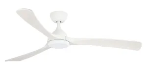 Martec Norfolk 48" (1220mm) Smart DC Ceiling Fan with Remote White & Whitewash by Martec, a Ceiling Fans for sale on Style Sourcebook