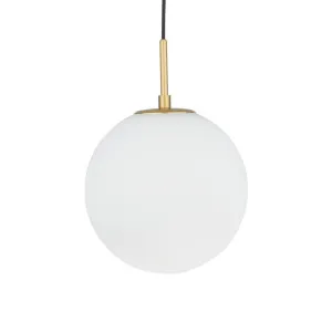 Preston Mercator Brass Pendant Light (E27) Small by Mercator, a Pendant Lighting for sale on Style Sourcebook