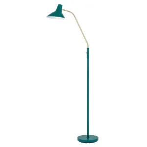 Telbix Farbon Floor Lamp (E27) Green by Telbix, a Floor Lamps for sale on Style Sourcebook