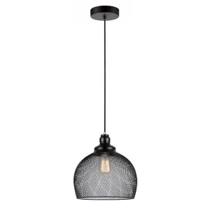 CLA Cheveux Iron Mesh Wine Glass Pendant (E27) Large by Compact Lamps Australia, a Pendant Lighting for sale on Style Sourcebook