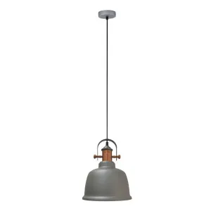 CLA Alta Bell Pendant (E27) Grey by Compact Lamps Australia, a Pendant Lighting for sale on Style Sourcebook