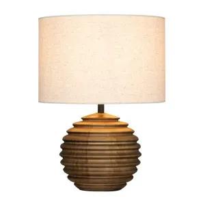 Mercator Khari Table Lamp (E27) Natural by Mercator, a Table & Bedside Lamps for sale on Style Sourcebook