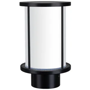 Domus Black E27 Bollard Head Frost by Domus, a Outdoor Lighting for sale on Style Sourcebook