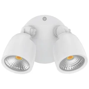 Domus Muro Eco 20W LED Tri Colour Double Spotlight White by Domus, a Spotlights for sale on Style Sourcebook