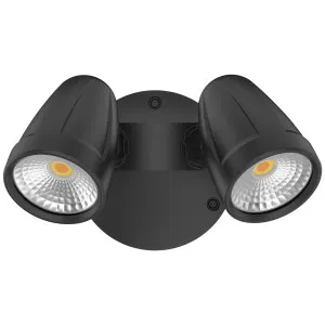 Domus Muro Max Double Spotlight Without Sensor Black by Domus, a Spotlights for sale on Style Sourcebook