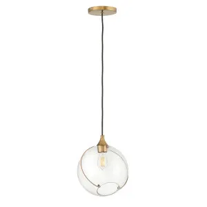 Hinkley Skye 1 Light Pendant by Lisa McDennon Heritage Brass by Hinkley, a Pendant Lighting for sale on Style Sourcebook