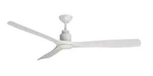 Mercator Iceman 60" (1520mm) DC Indoor/Outdoor Ceiling Fan with Remote White by Mercator, a Ceiling Fans for sale on Style Sourcebook