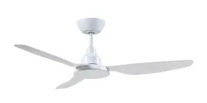 Ventair Glacier 48" DC Indoor/Outdoor Ceiling Fan with Remote White by Ventair, a Ceiling Fans for sale on Style Sourcebook