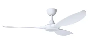 Eglo Kurrawa 60" DC IP55 Ceiling Fan with 20W CCT LED Light and Remote White by Eglo, a Ceiling Fans for sale on Style Sourcebook