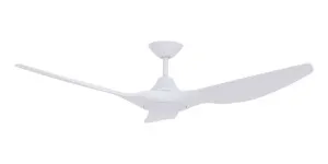 Domus Strike 60" DC Ceiling Fan with Remote White by Domus, a Ceiling Fans for sale on Style Sourcebook