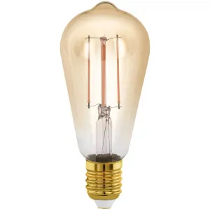 Eglo 4W E27 Dimmable LED Pear Clear Glass Globe Warm White by Eglo, a LED Lighting for sale on Style Sourcebook